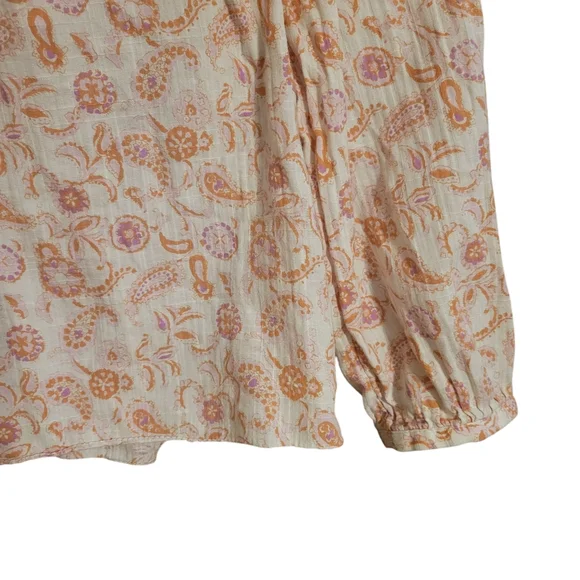 J Crew Soft Gauze Garden Top In Whimsy Paisley - Picture 4 of 7